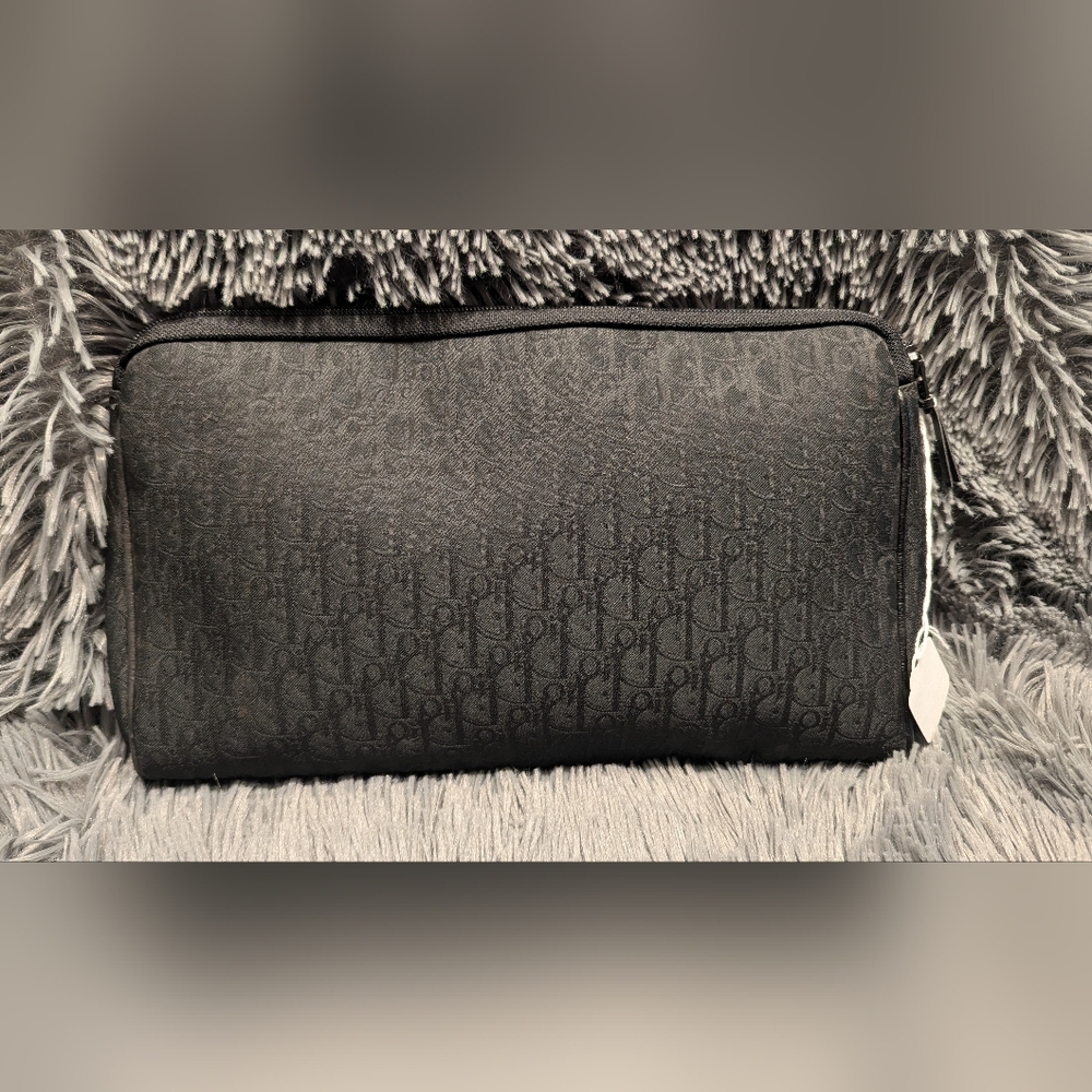 Christian Dior Trotter Canvas Clutch Bag - Picture 3 of 5